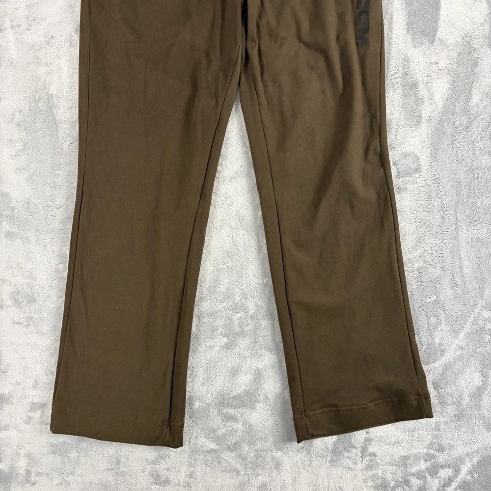 Volcom Men's Medium 32/34 Drawstring Fleece Loungewear Pants Brown NWT